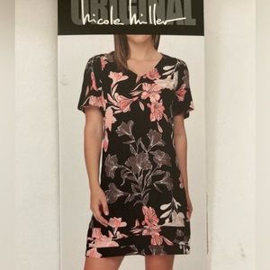 Nicolle Miller Originals summer flower printed dress NWT 2XL